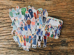La Dolce Vita - Stationery Shop Girl Sticker Set with Tin Box