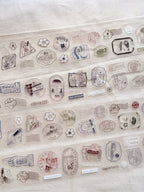 Fa Fa - Stationery Postmark Kiss-Cut PET Tape