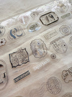 Fa Fa - Stationery Postmark Kiss-Cut PET Tape