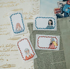 La Dolce Vita - Flower Frame Label Sticker Set