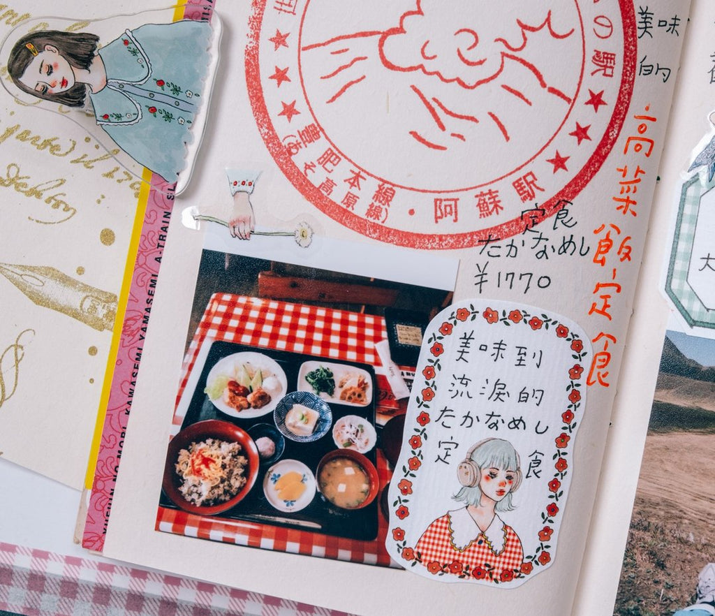La Dolce Vita - Flower Frame Label Sticker Set