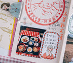 La Dolce Vita - Flower Frame Label Sticker Set