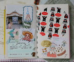 La Dolce Vita - Flower Frame Label Sticker Set