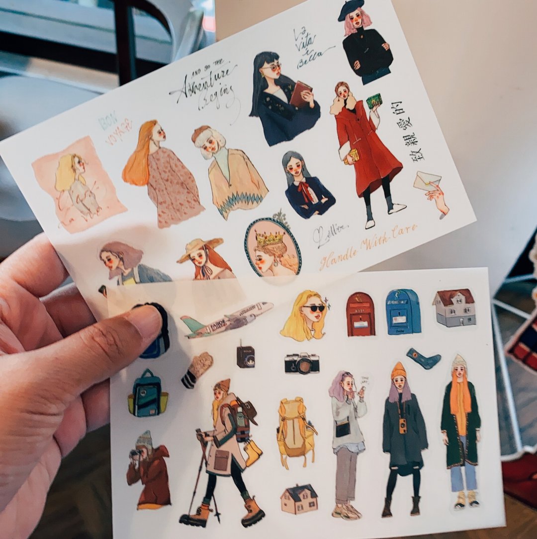 La Dolce Vita - Life is Beautiful Transfer Sticker Set