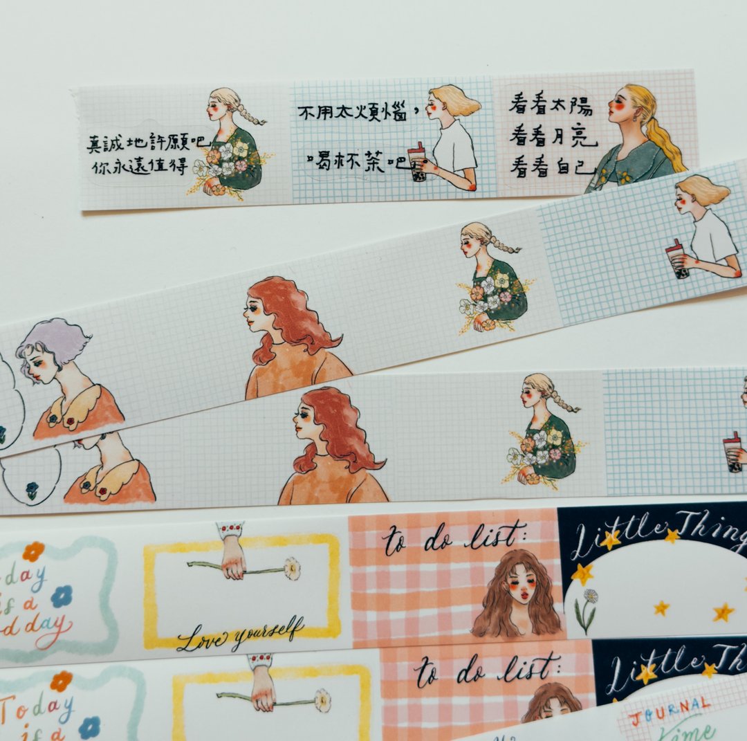 La Dolce Vita - Sweet Conversations Memo Writable Stickers (with release backing paper)