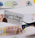 La Dolce Vita - Sweet Conversations Memo Writable Stickers (with release backing paper)