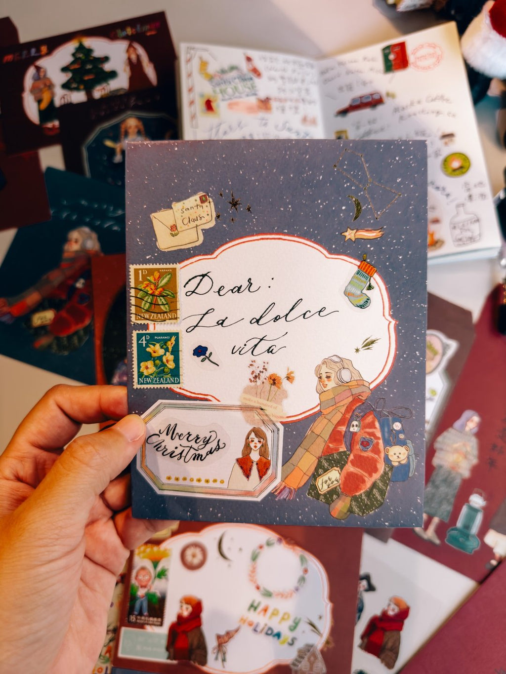 La Dolce Vita - Sweet Christmas Transparent Sticker Set