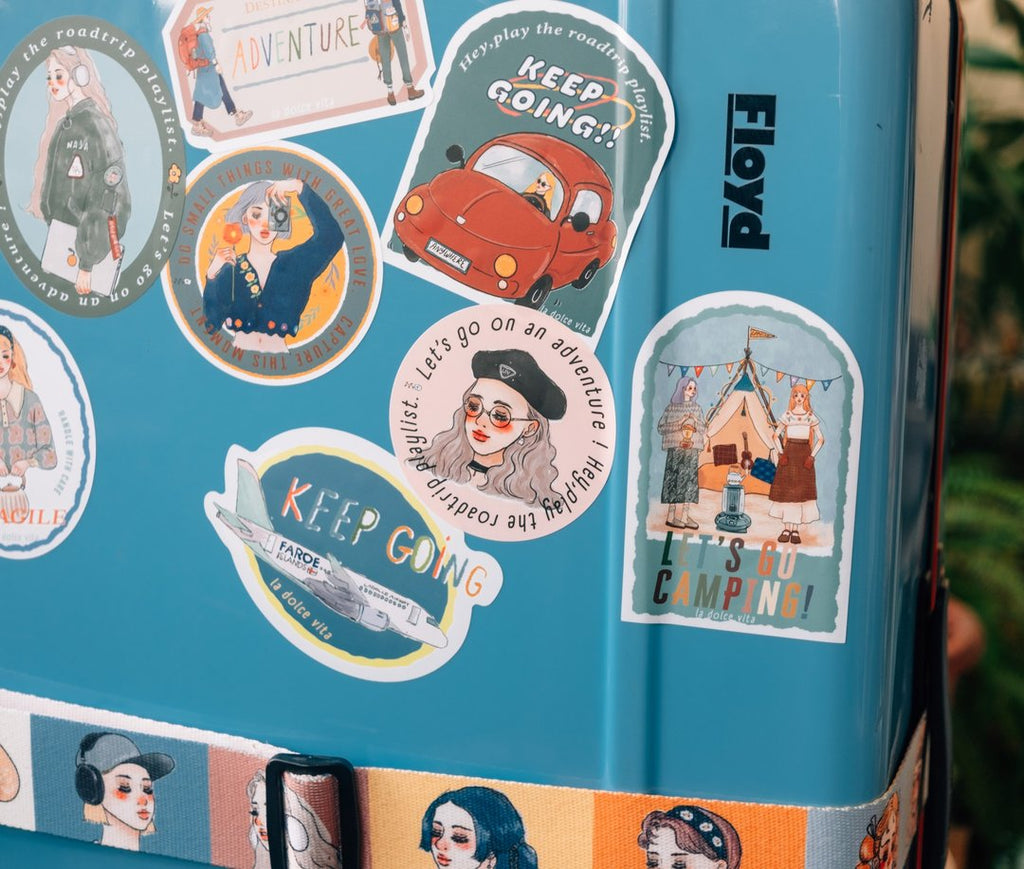 La Dolce Vita - Travel Agency Stickers