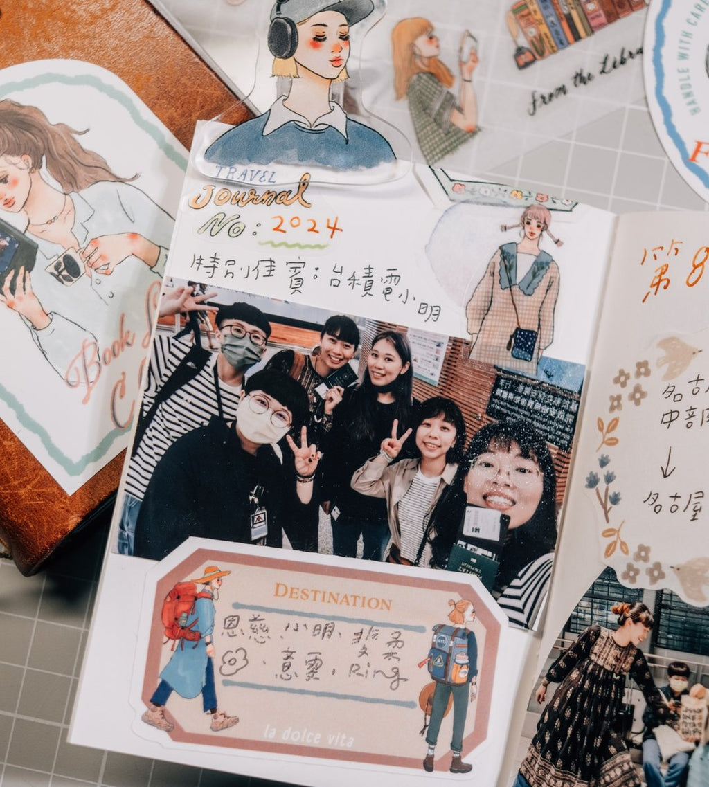 La Dolce Vita - Travel Agency Sticker Set