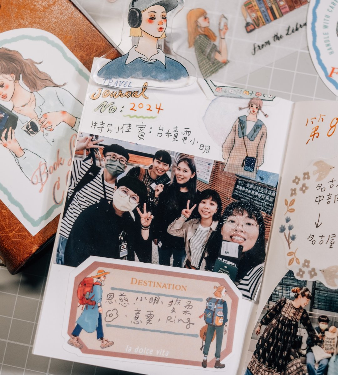 La Dolce Vita - Travel Agency Sticker Set