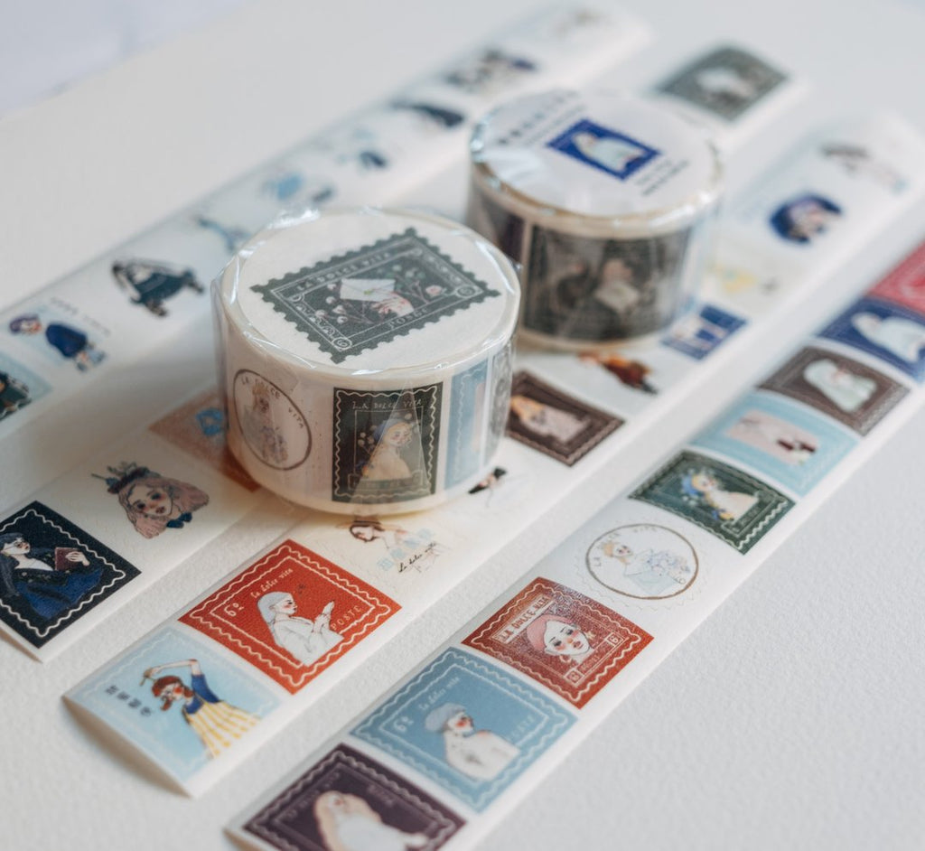 La Dolce Vita - Sweet Post Postage Stamp Washi Tape