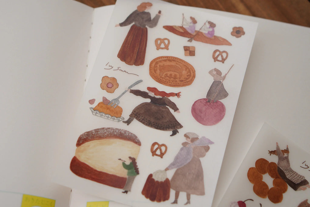 [Pre-Order] IvySnow - Sweet O'Clock B Transfer Stickers