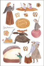 [Pre-Order] IvySnow - Sweet O'Clock B Transfer Stickers