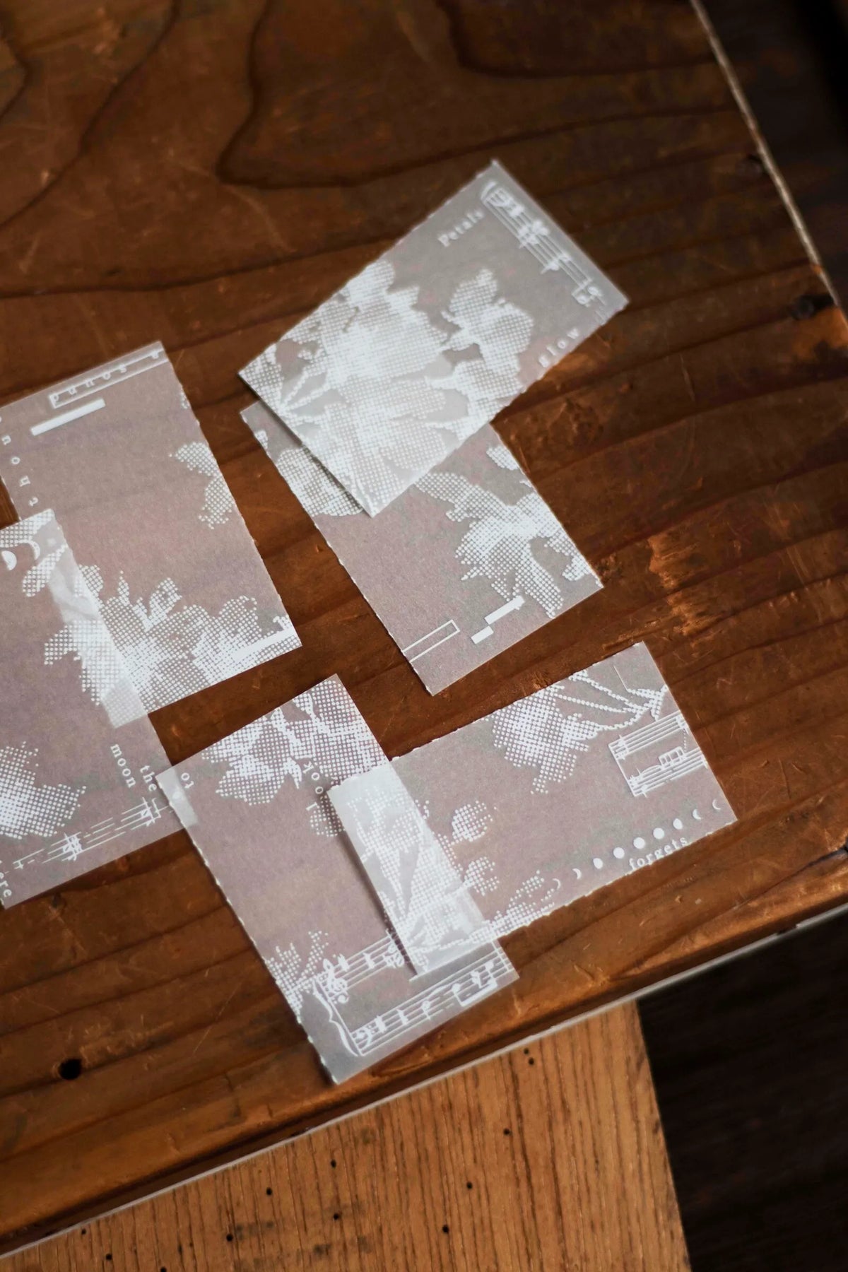 Loi Design - Day & Night Cherry Blossoms Tracing Paper Memo Pad