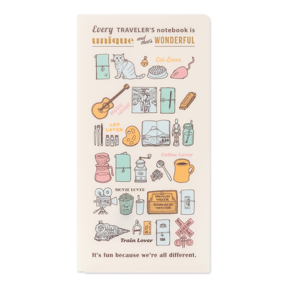 [PRE-ORDER] Traveler's Notebook Clear Folder 2027
