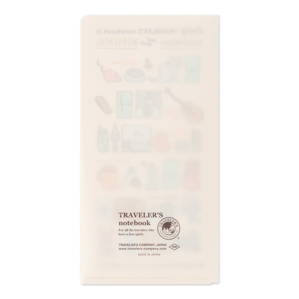 [PRE-ORDER] Traveler's Notebook Clear Folder 2027
