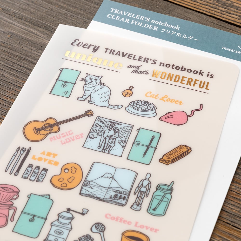 [PRE-ORDER] Traveler's Notebook Clear Folder 2027