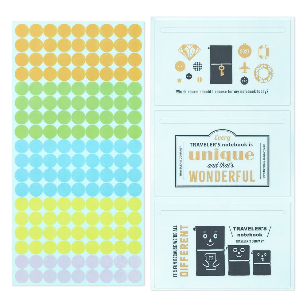 [PRE-ORDER] Traveler's Notebook Customised Sticker Set for Diary 2027