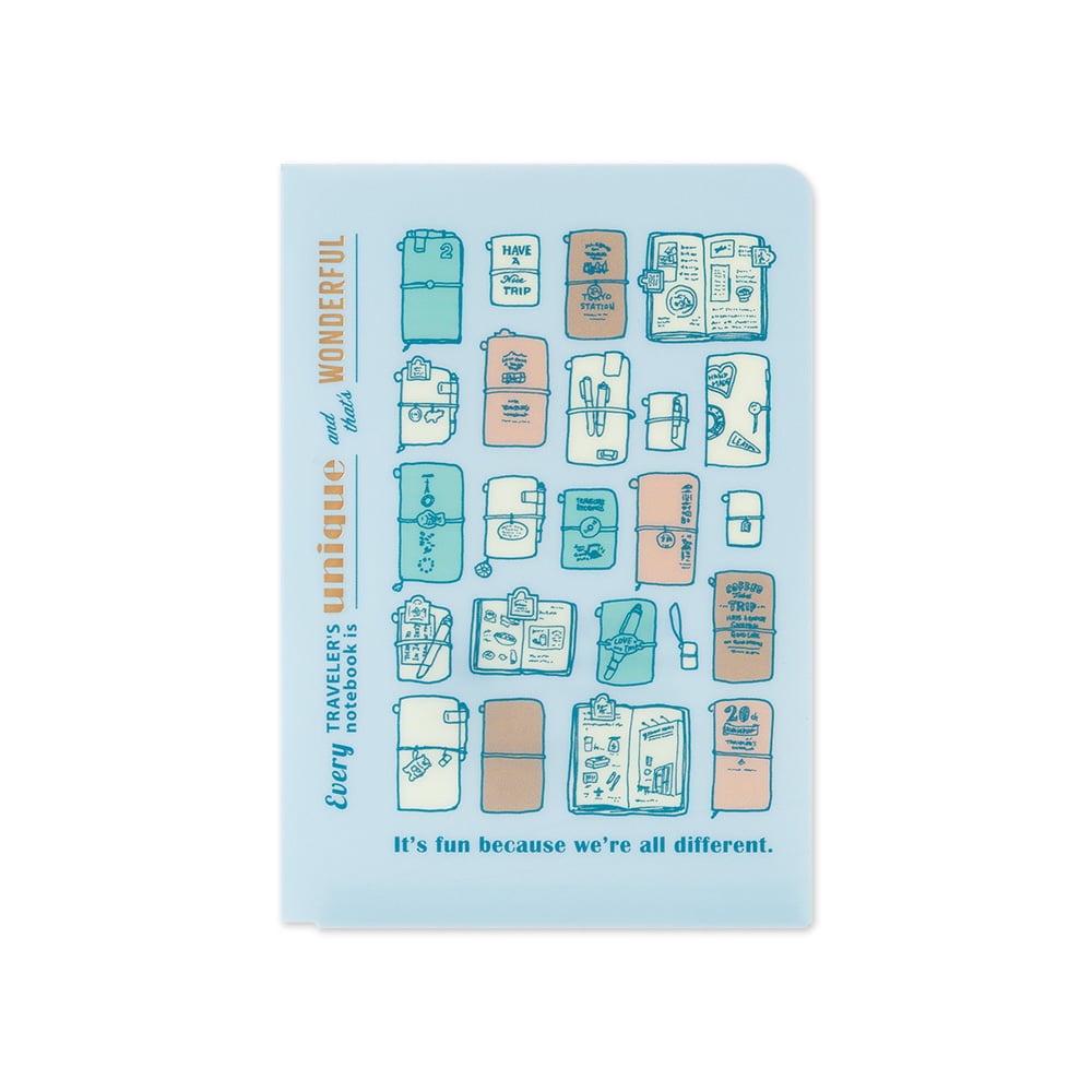 [PRE-ORDER] Traveler's Notebook Passport Size Clear Folder 2027
