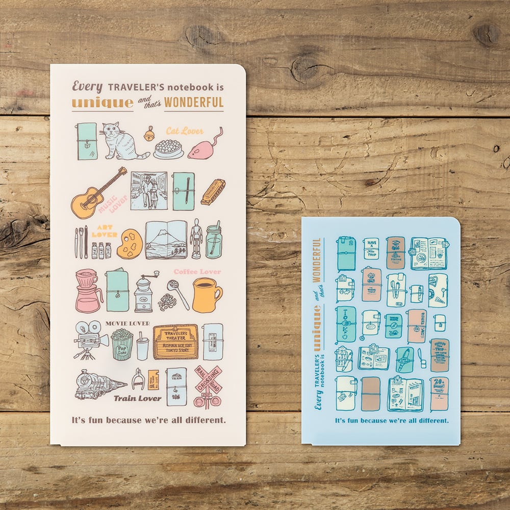 [PRE-ORDER] Traveler's Notebook Passport Size Clear Folder 2027