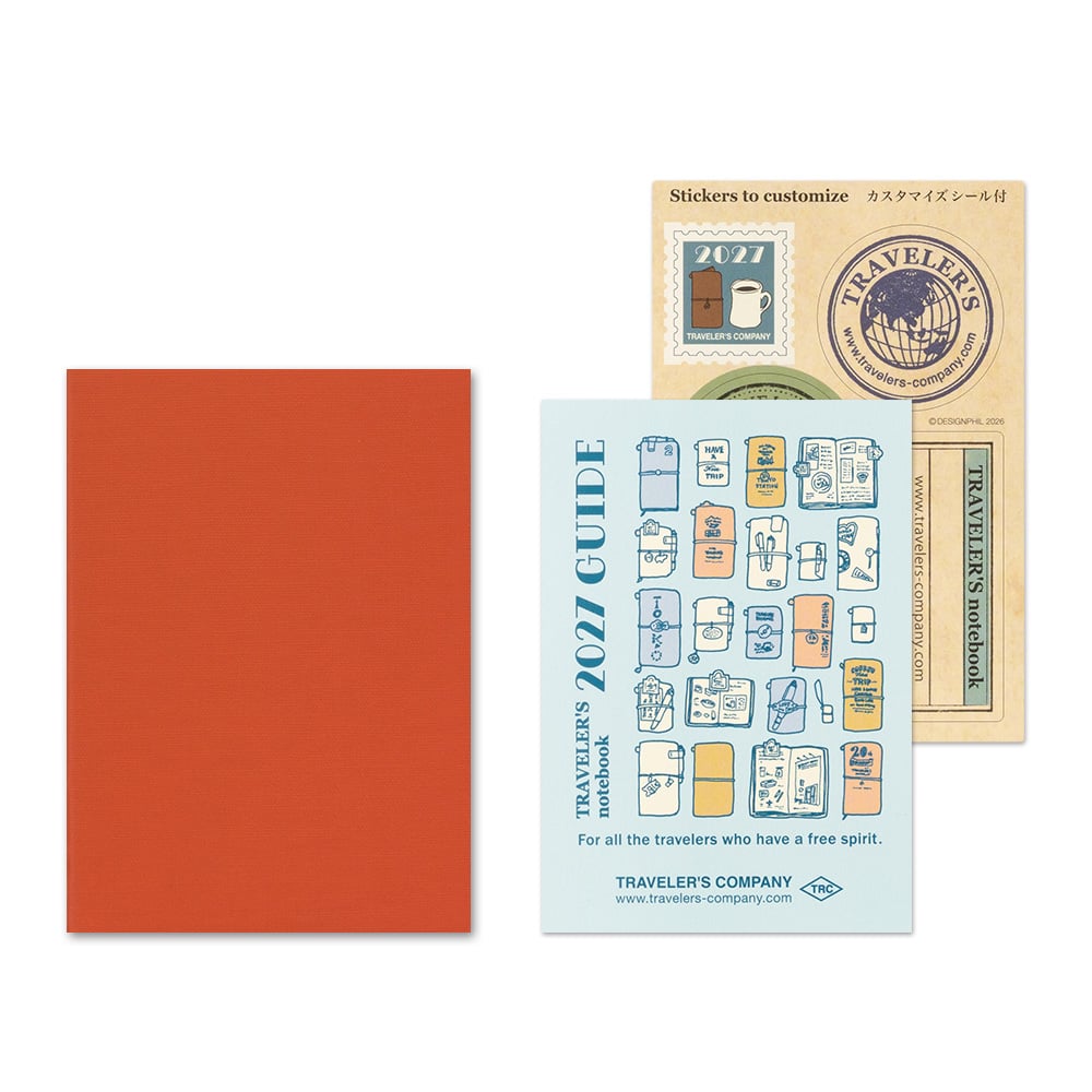 [PRE-ORDER] Traveler's Notebook Passport Size Refill 2027 Monthly