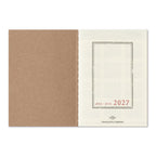 [PRE-ORDER] Traveler's Notebook Passport Size Refill 2027 Weekly