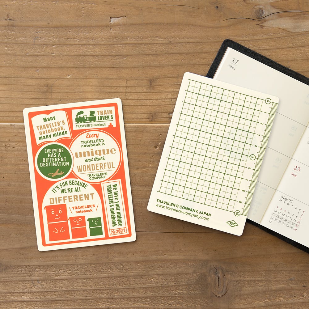 [PRE-ORDER] Traveler's Notebook Passport Size Pencil Board 2027