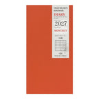 [PRE-ORDER] Traveler's Notebook Regular Size Refill 2027 Monthly