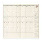 [PRE-ORDER] Traveler's Notebook Regular Size Refill 2027 Monthly