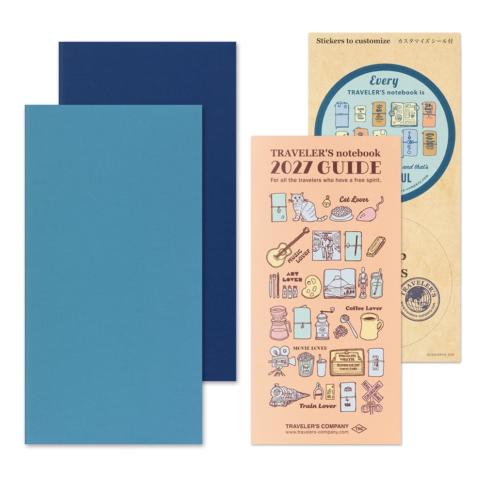 [PRE-ORDER] Traveler's Notebook Refill 2027 Weekly + Memo