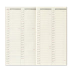 [PRE-ORDER] Traveler's Notebook Refill 2027 Weekly + Memo