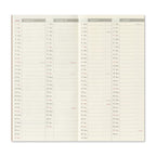 [PRE-ORDER] Traveler's Notebook Refill 2027 Weekly Vertical
