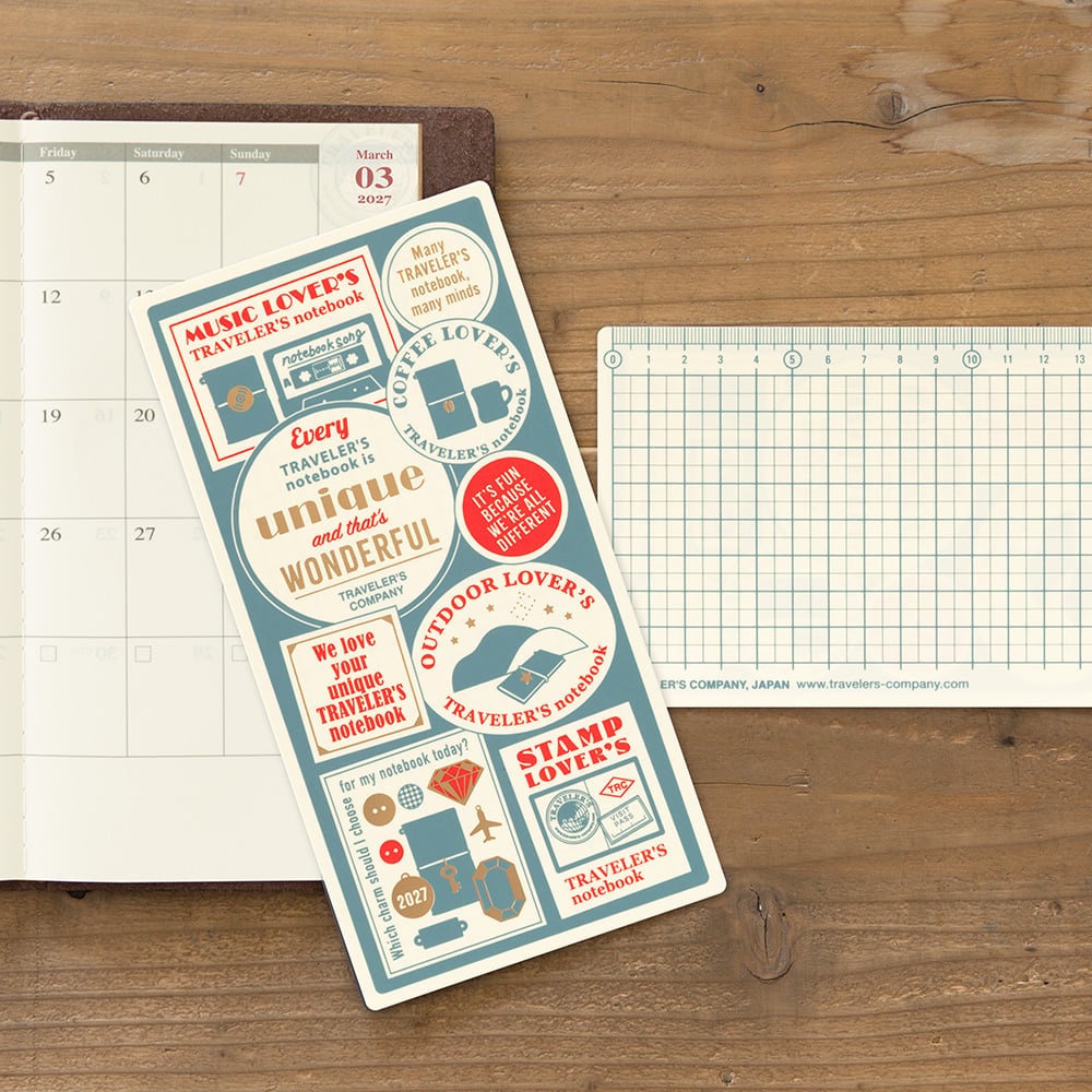 [PRE-ORDER] Traveler's Notebook Pencil Board 2027