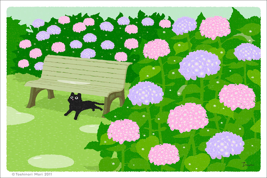 TabiNeko - Amayadori Postcard