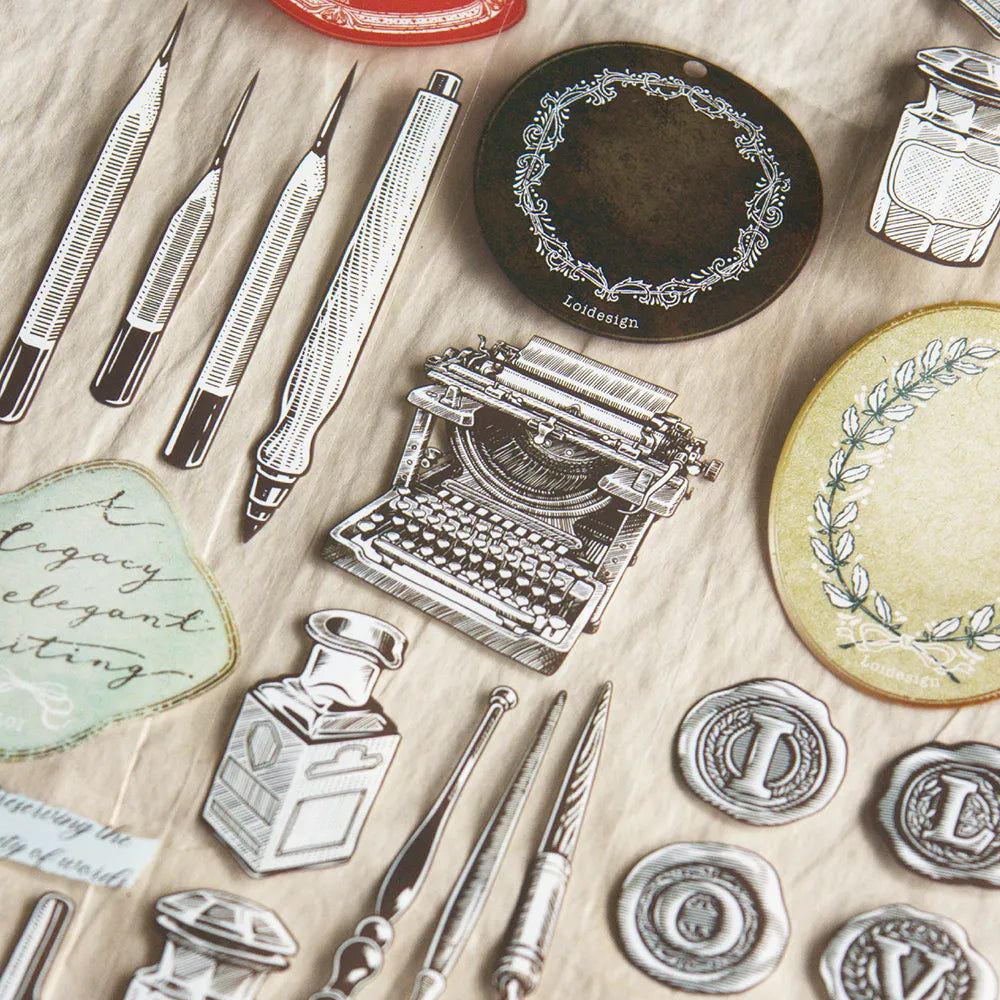 Loi Design - Vintage Script PET Tape
