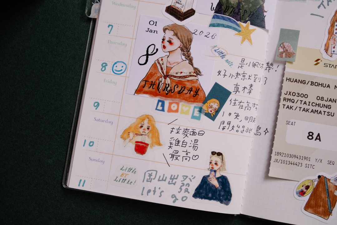 La Dolce Vita - It's So Nice to Have You Sticker Sheet