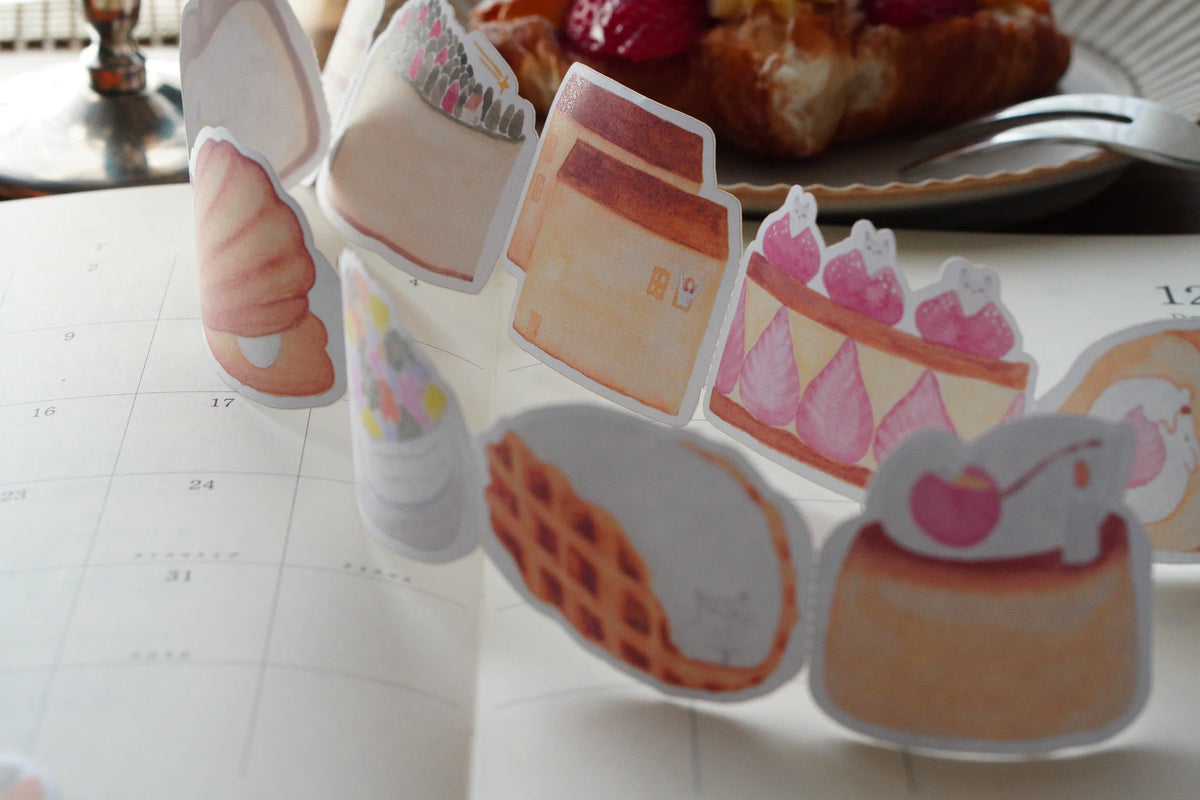 [Pre-Order] IvySnow - Whimsical Desserts Roll Sticky Notes