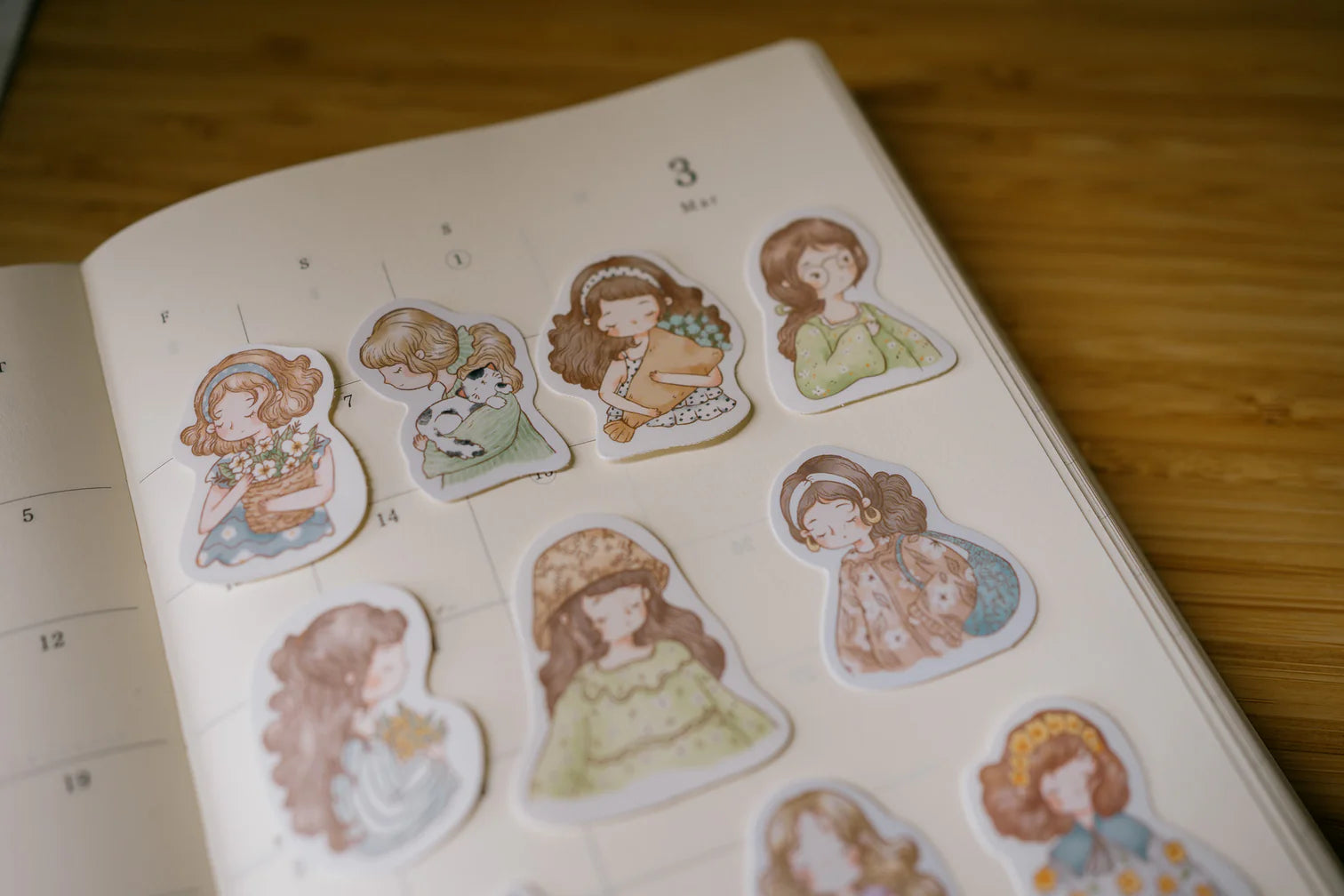 Sho Little Happiness - Whisper of Flowers Sticker Pack