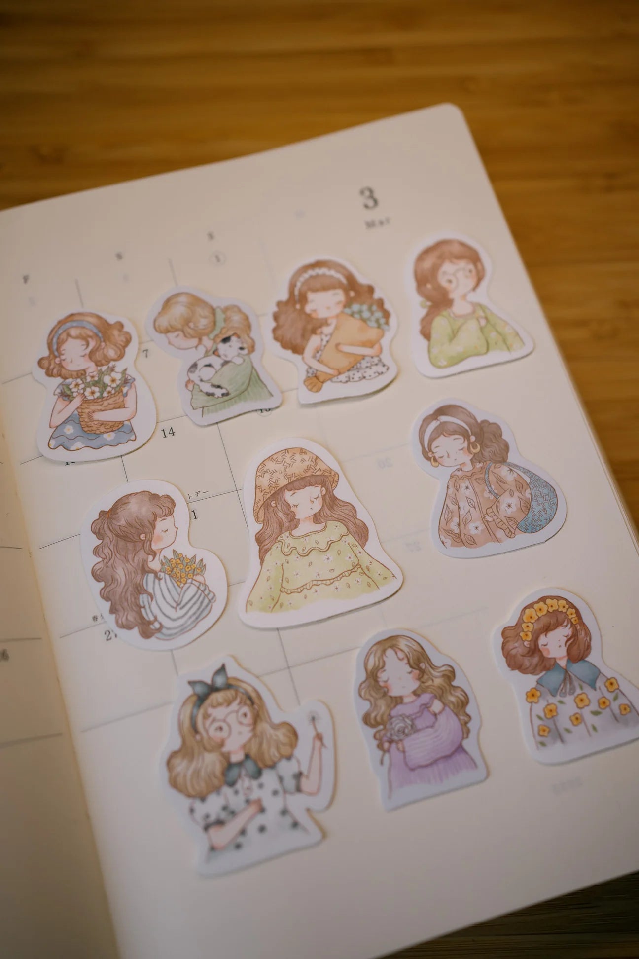 Sho Little Happiness - Whisper of Flowers Sticker Pack