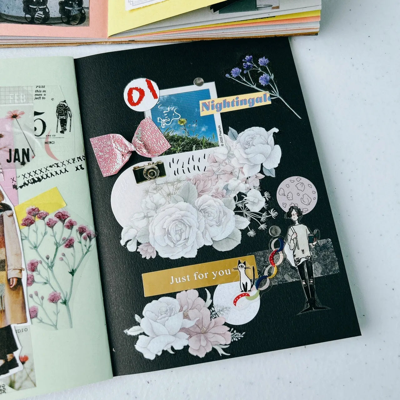 Loi Design - White Rose PET Tape