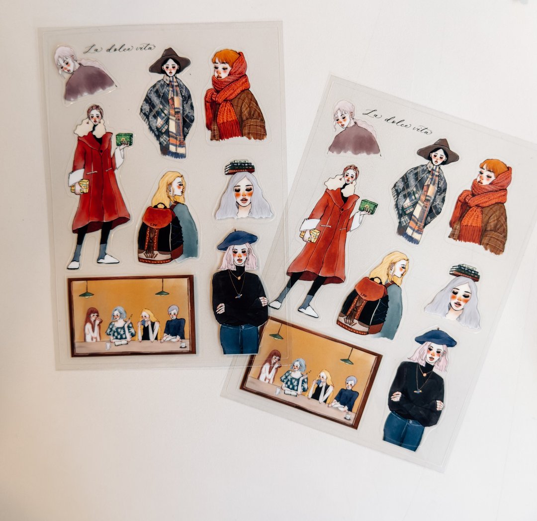 La Dolce Vita - It's Winter Sticker Pack