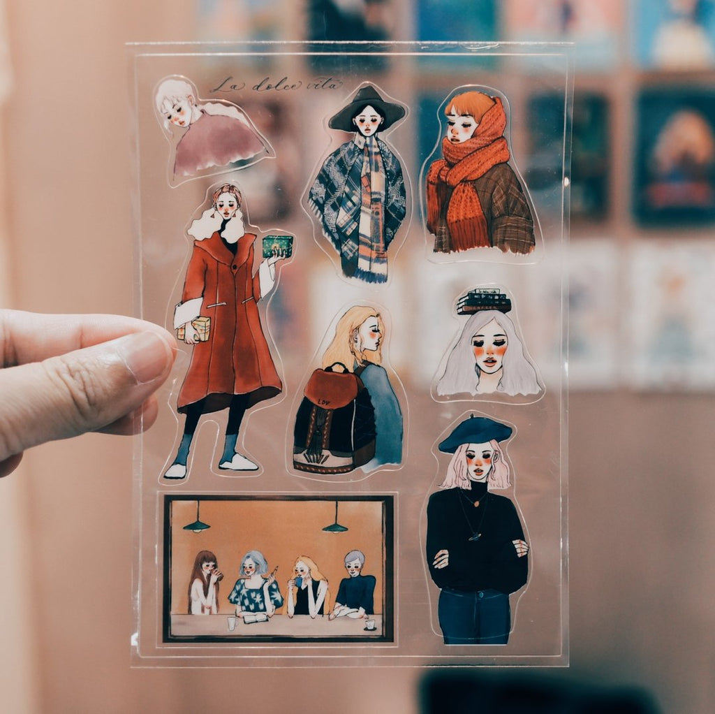 La Dolce Vita - It's Winter Sticker Pack