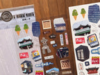 Fa Fa - Omiyage & Little Messenger PET + Washi Sticker Set