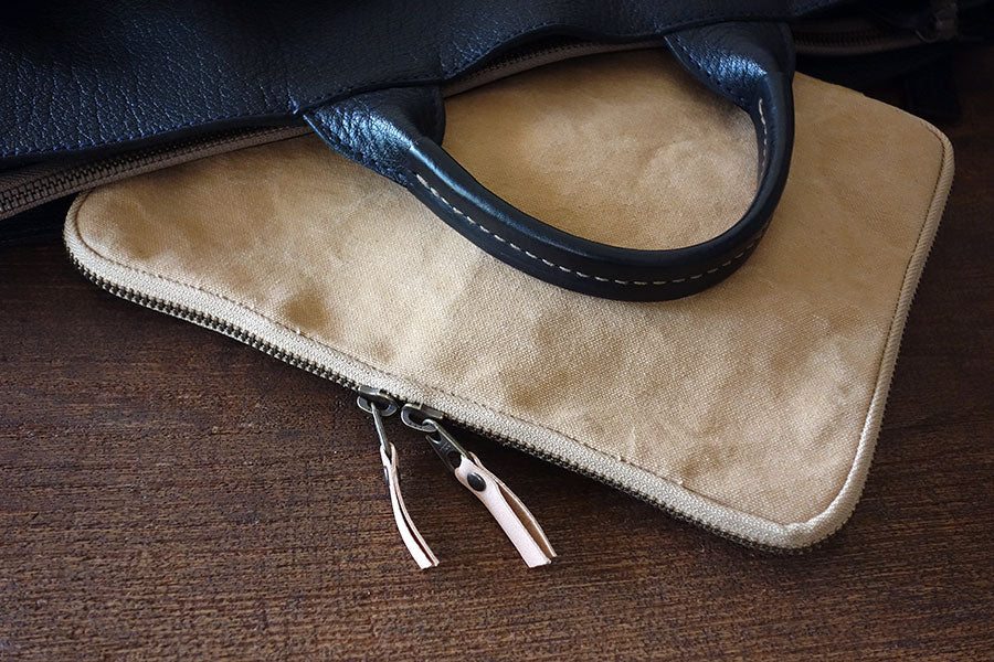 Yuruliku - FLAT Tool Case / A5 Beige
